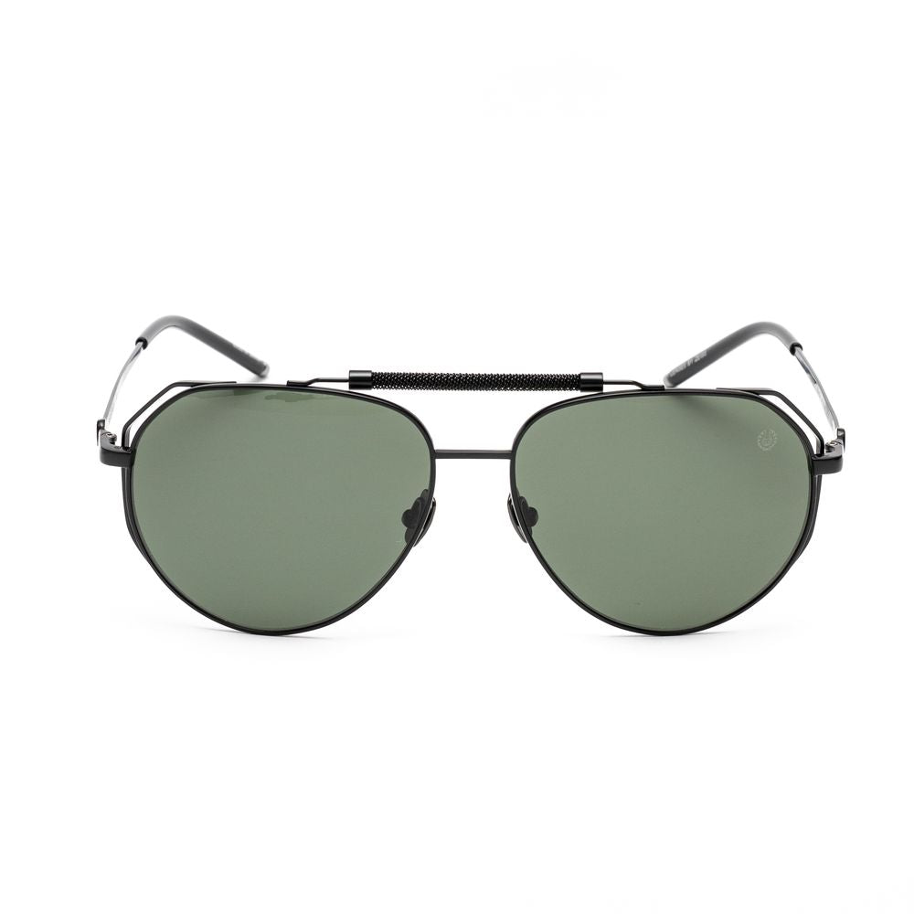 Gafas de sol de titanio negro