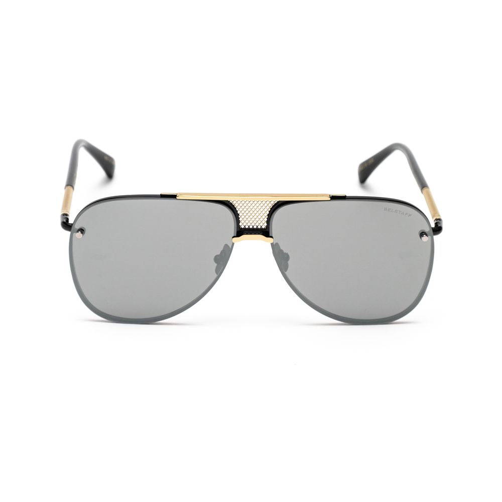 Gafas de sol de titanio negro