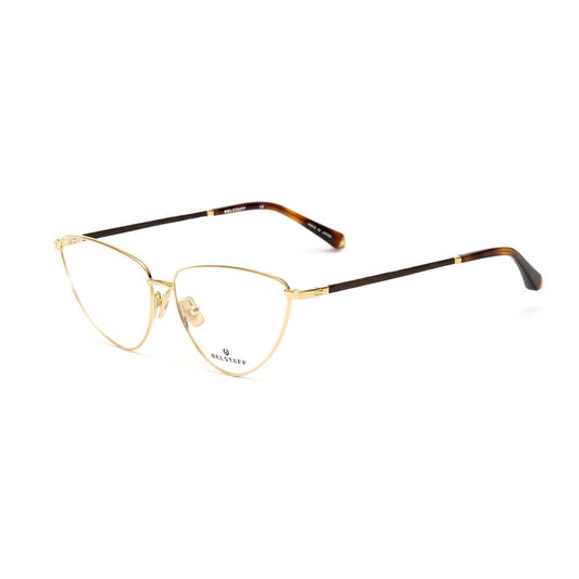 Monturas de acetato dorado
