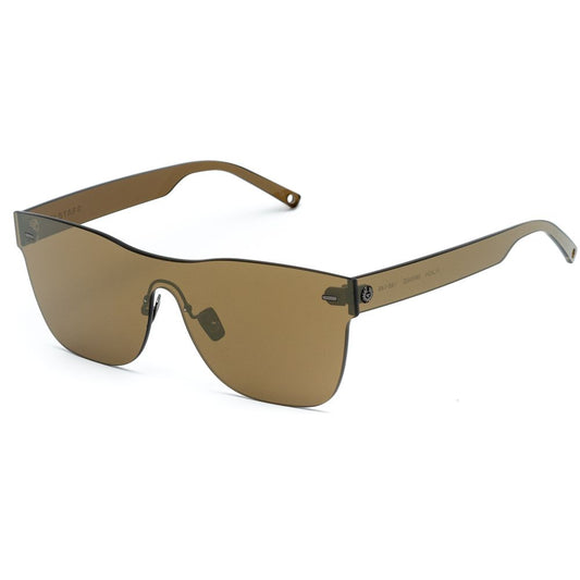 Gafas de sol de acetato dorado
