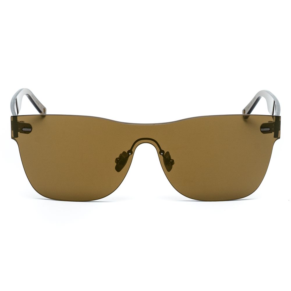 Gafas de sol de acetato dorado