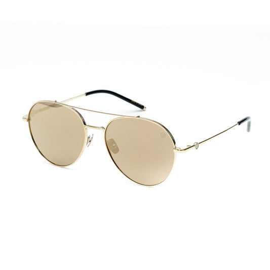 Gafas de sol de titanio dorado