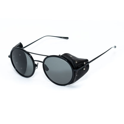 Gafas de sol de titanio negro