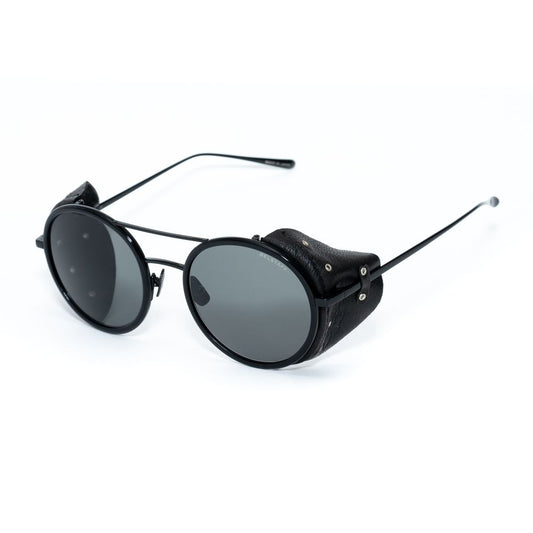 Gafas de sol de titanio negro