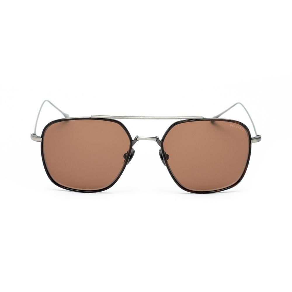 Gafas de sol de titanio marrón