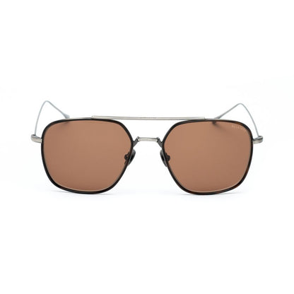 Gafas de sol de titanio marrón