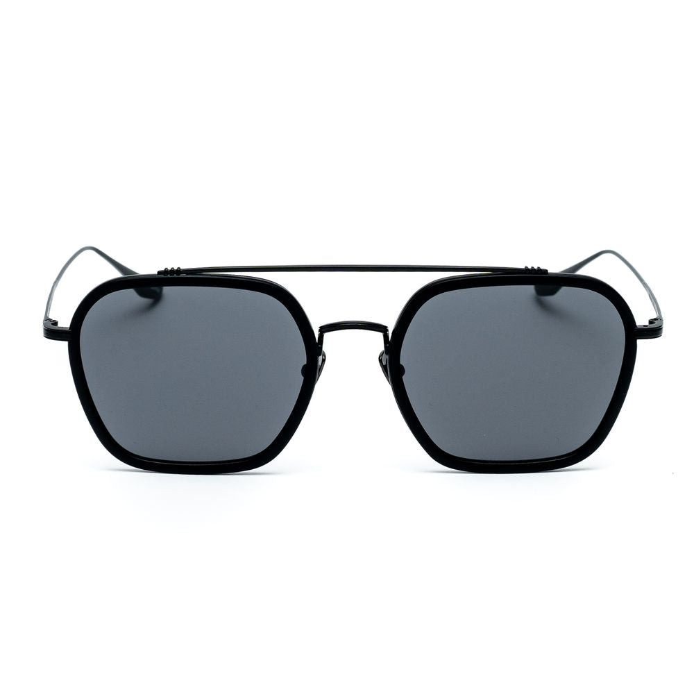 Gafas de sol de titanio negro
