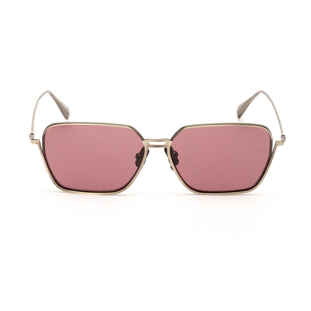 Gafas de sol de acero inoxidable gris
