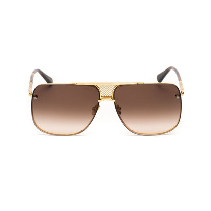 Gafas de sol de titanio dorado