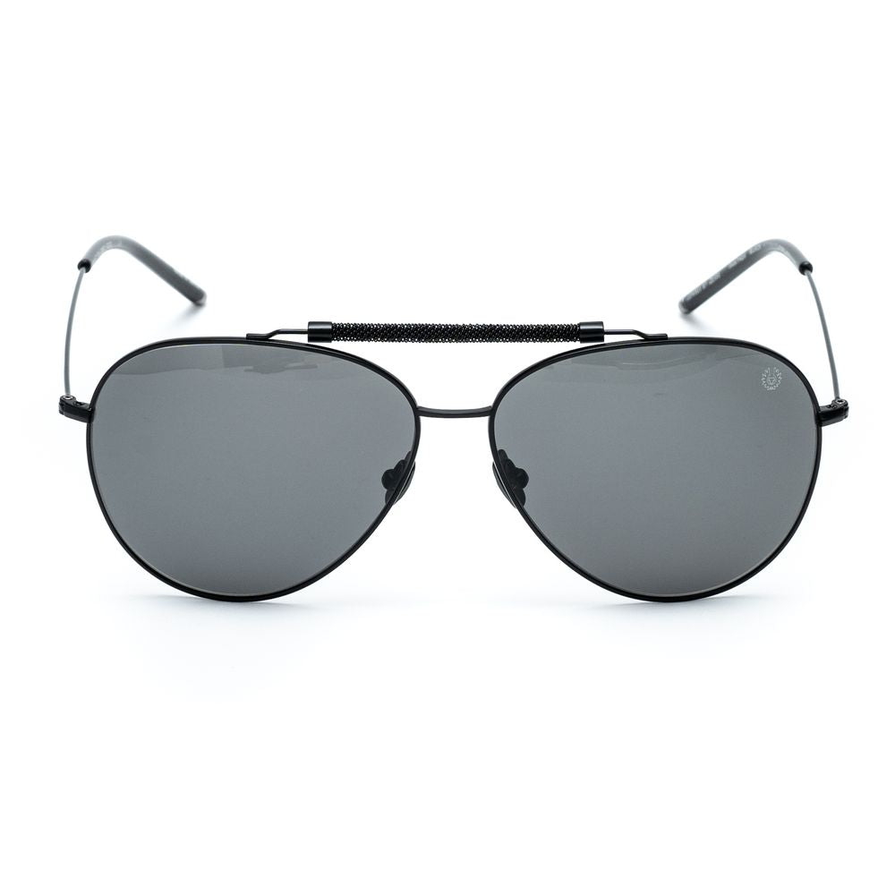 Gafas de sol de titanio negro