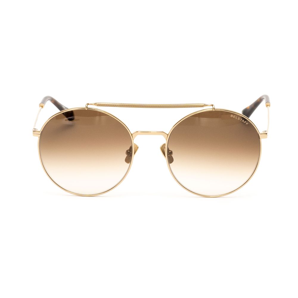 Gafas de sol de titanio dorado