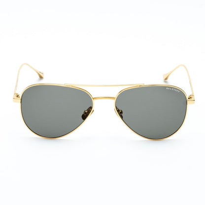 Gafas de sol de acero inoxidable marrón