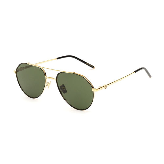 Gafas de sol de titanio dorado