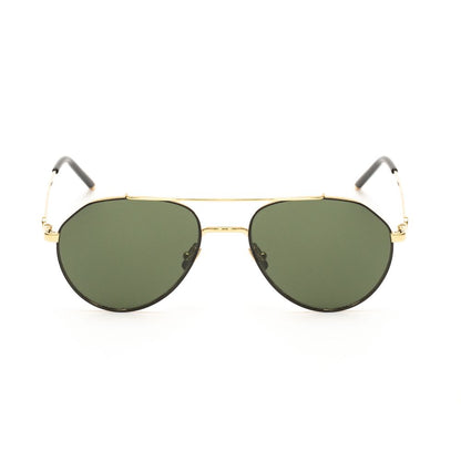 Gafas de sol de titanio dorado