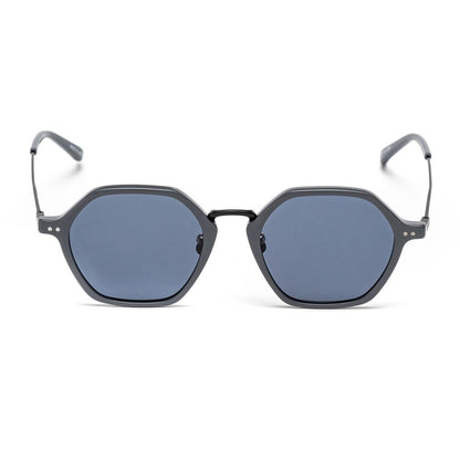 Gafas de sol de acero inoxidable gris de acero inoxidable