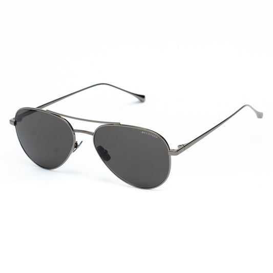 Gafas de sol de acero inoxidable gris