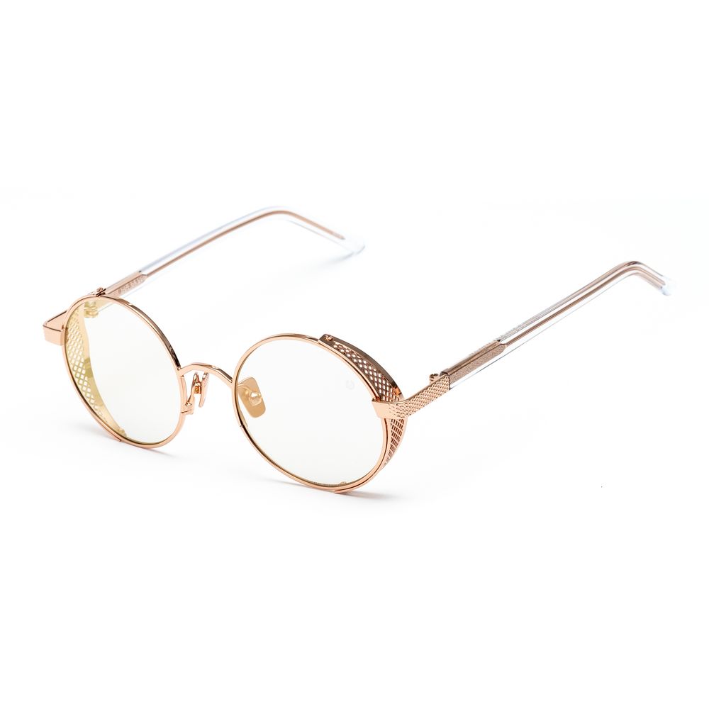 Gafas de sol de titanio dorado