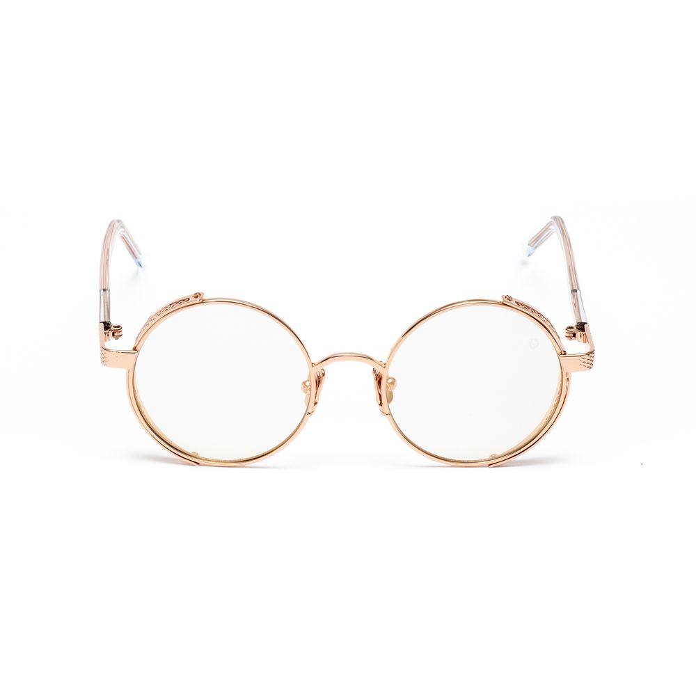 Gafas de sol de titanio dorado