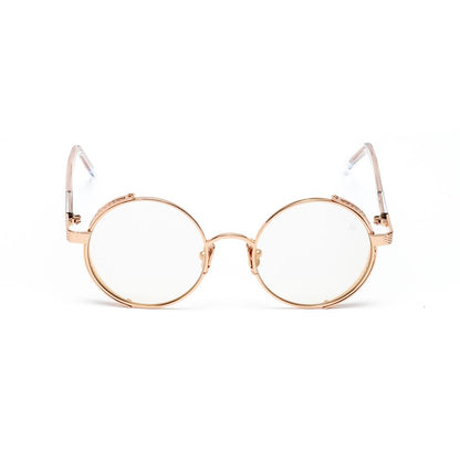 Gafas de sol de titanio dorado