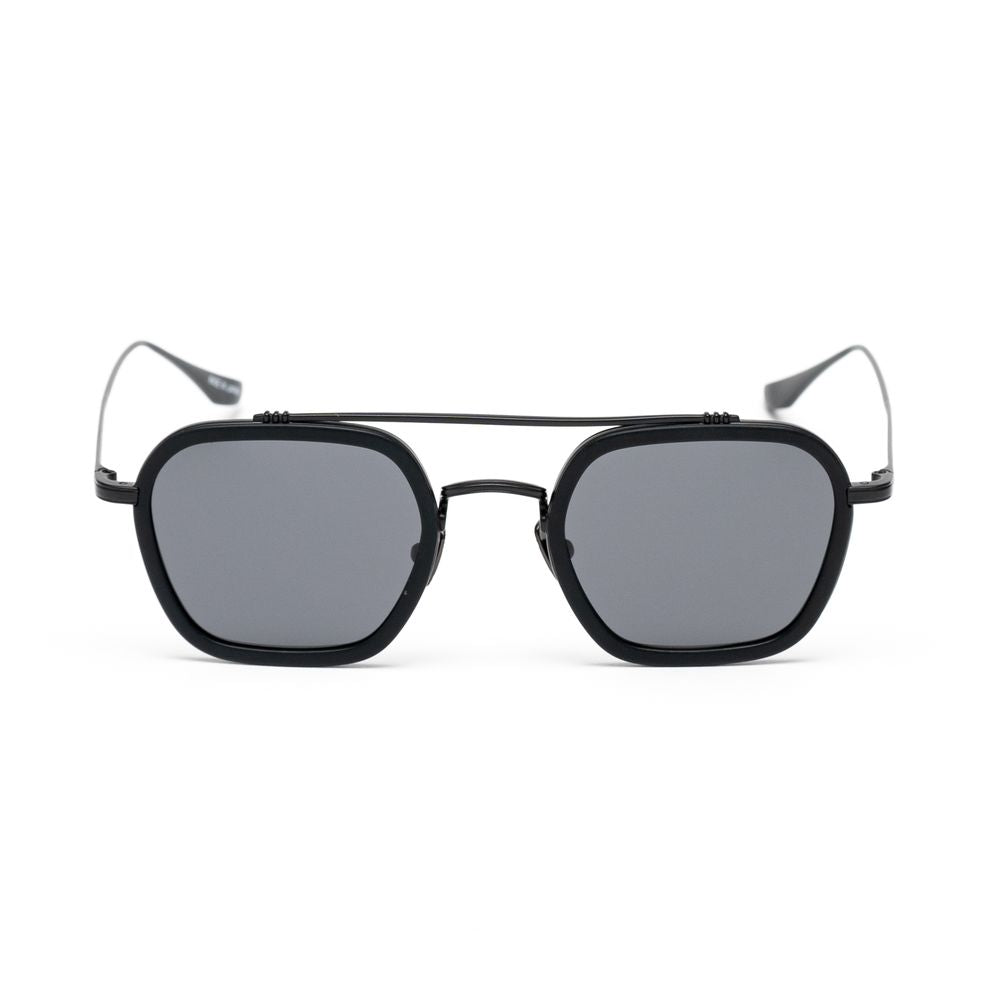 Gafas de sol de acero inoxidable negras de acero inoxidable