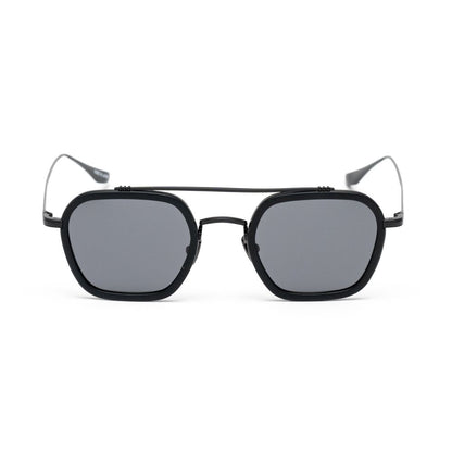 Gafas de sol de acero inoxidable negras de acero inoxidable