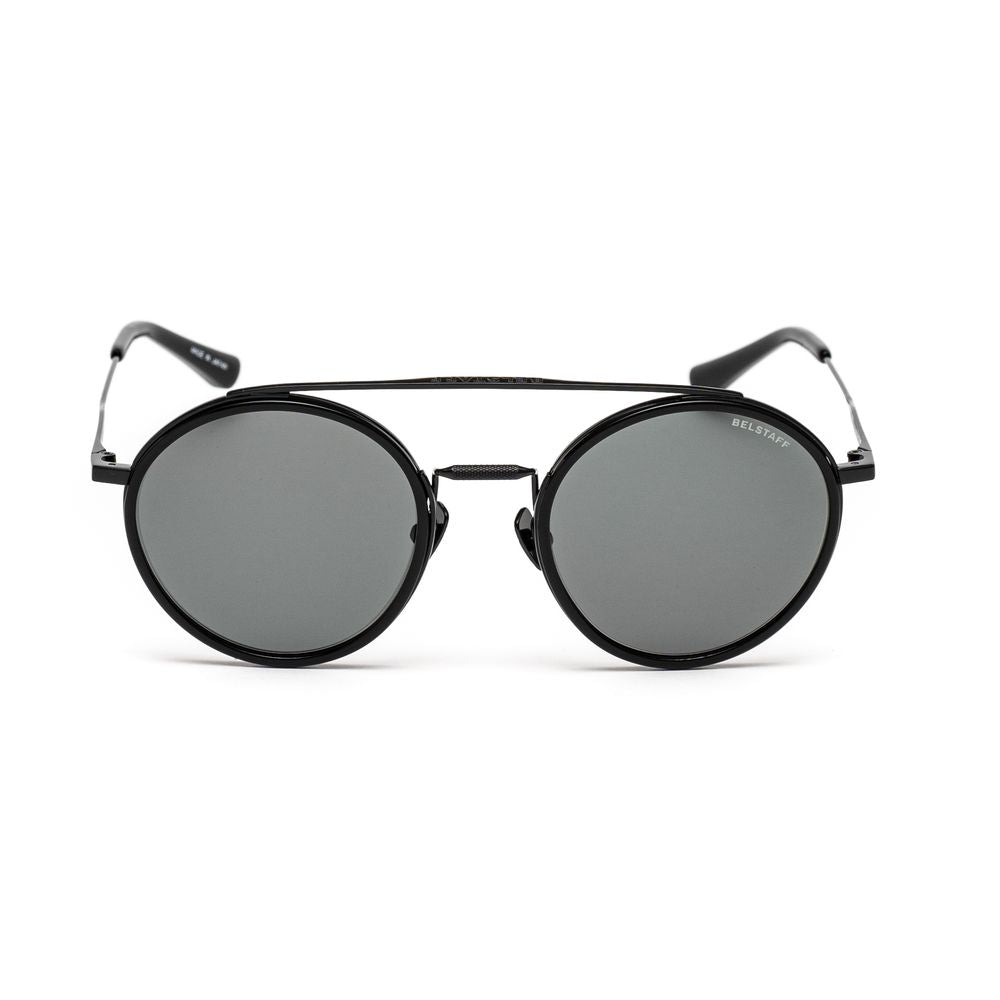 Gafas de sol de titanio negro
