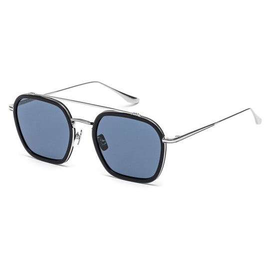 Gafas de sol de acero inoxidable gris de acero inoxidable