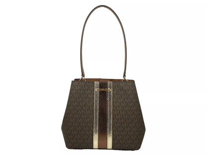 Bolso bandolera Pratt mediano marrón