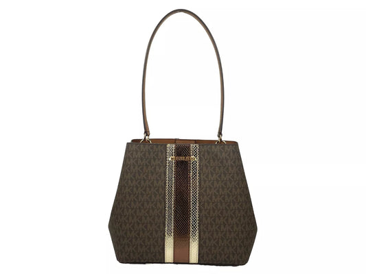 Bolso bandolera Pratt mediano marrón
