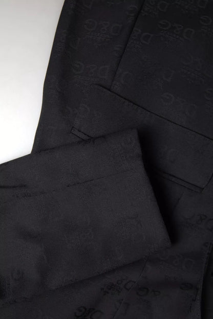 Chaqueta blazer de manga larga negra