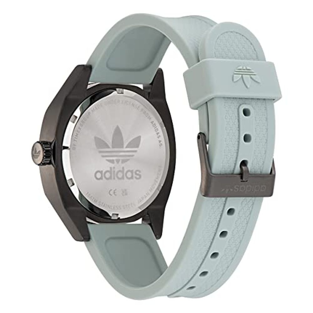 Reloj de silicona verde