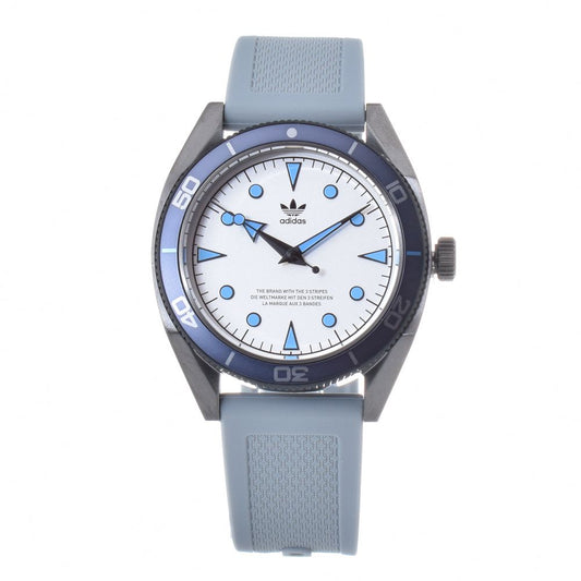 Reloj de silicona gris