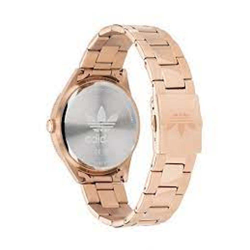 Reloj de acero inoxidable multicolor