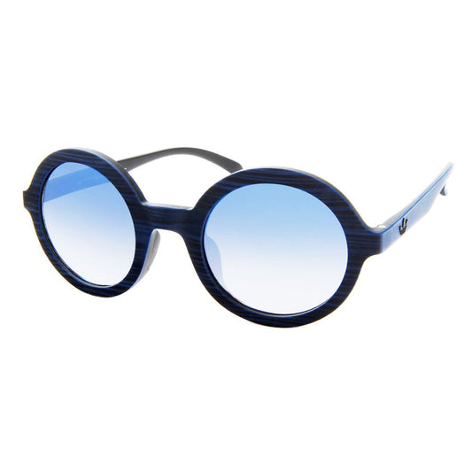 Gafas de sol de plástico azul