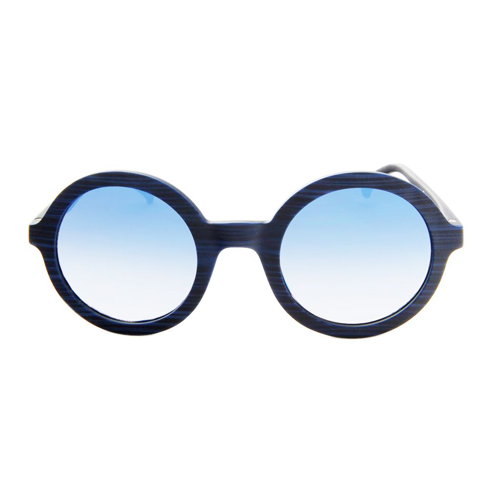 Gafas de sol de plástico azul