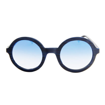 Gafas de sol de plástico azul