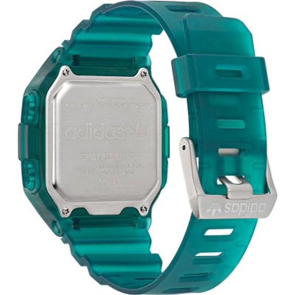 Reloj de resina verde