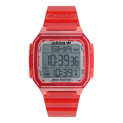 Reloj de resina roja
