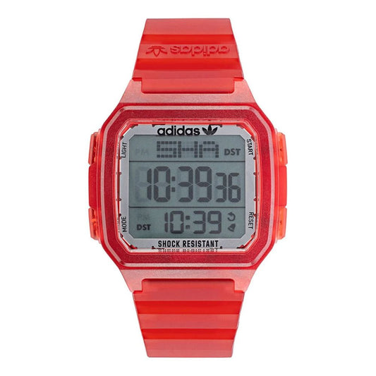 Reloj de resina roja