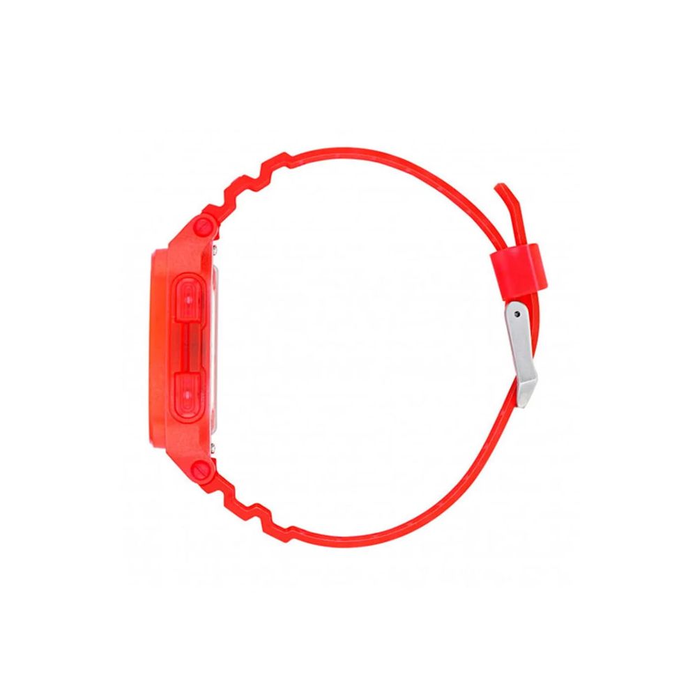 Reloj de resina roja