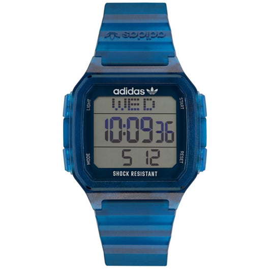 Reloj de resina azul