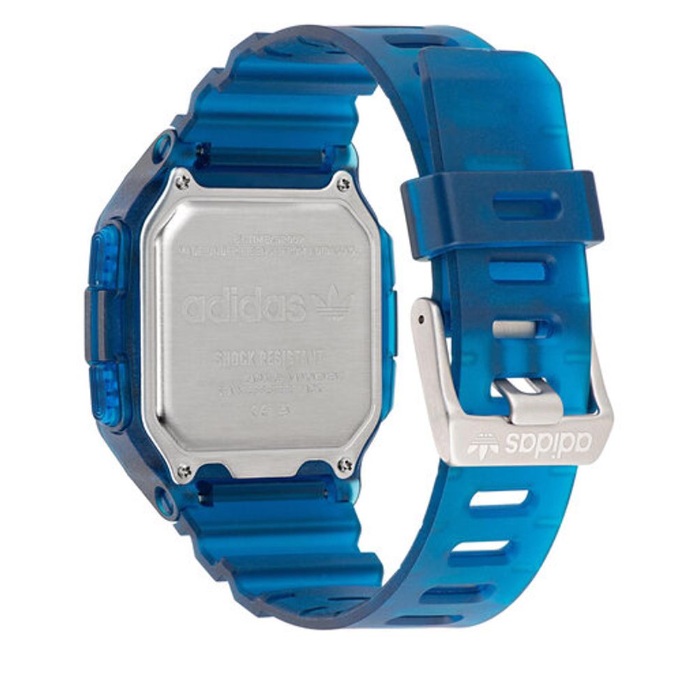 Reloj de resina azul