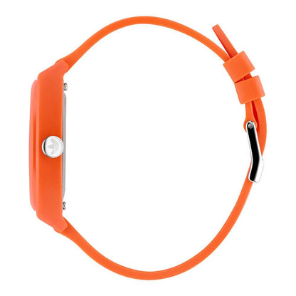 Reloj de silicona naranja