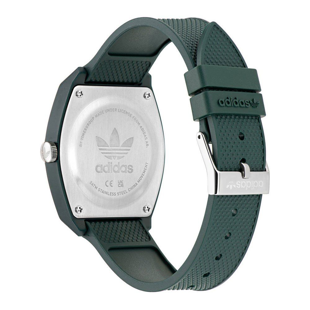 Reloj de silicona verde