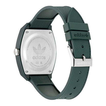 Reloj de silicona verde