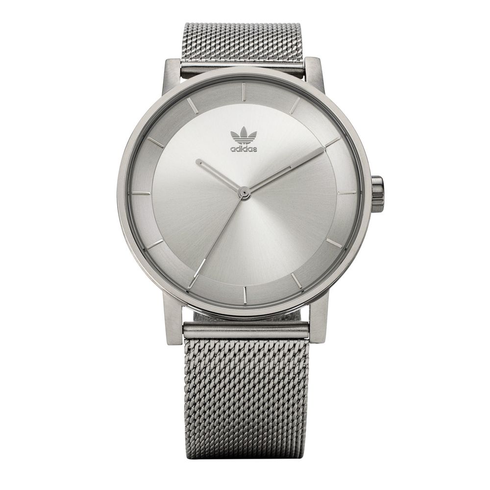 Reloj de acero inoxidable plateado