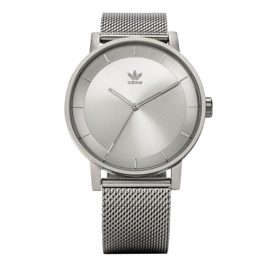 Reloj de acero inoxidable plateado