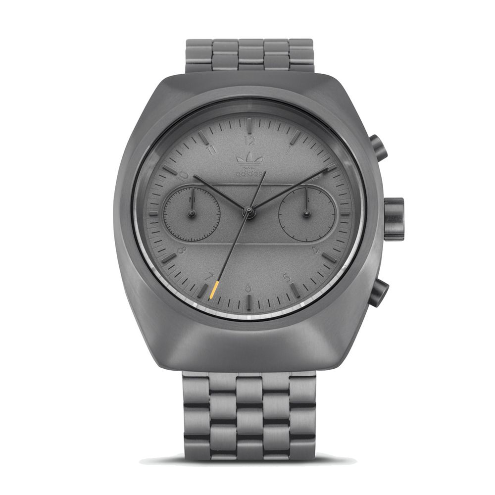 Reloj de acero inoxidable gris