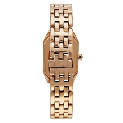 Reloj de acero inoxidable en oro rosa