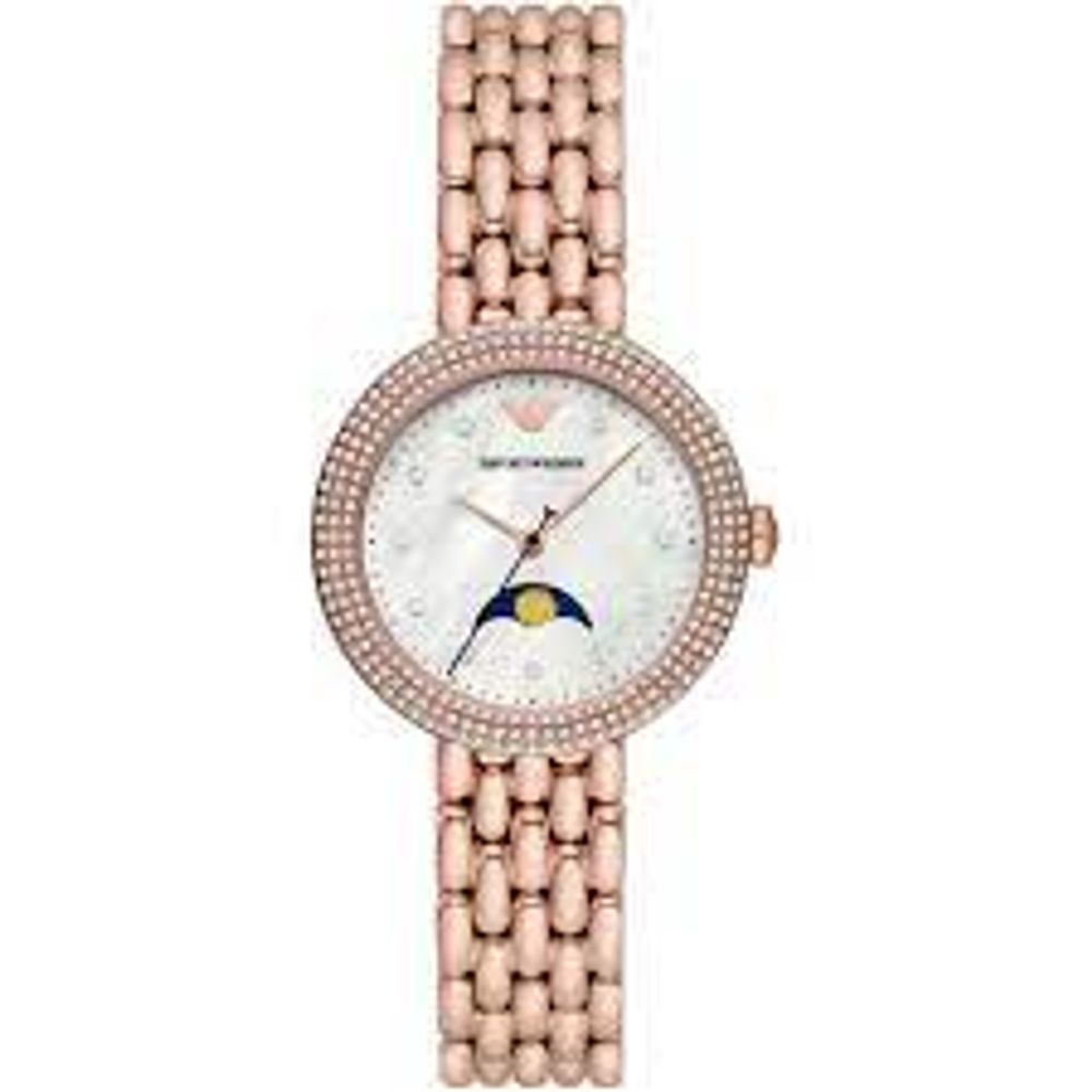 Reloj de acero inoxidable multicolor
